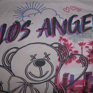 GRAPHIC T-SHIRT PINK LOS ANGELES